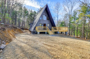 Wytheville A-Frame Cabin with Wraparound Deck